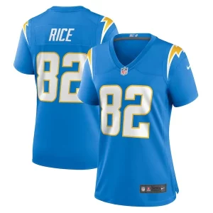 Premium Brenden Rice Los Angeles Chargers Nike Women's Game Jersey - Powder Blue