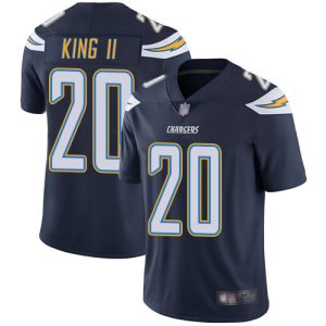 Amazing Chargers #20 Desmond King II Navy Blue Team Color Youth Stitched NFL Vapor Untouchable Limited Jersey