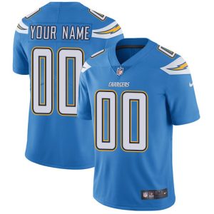 Premium San Diego Chargers Customized Electric Blue Alternate Stitched Vapor Untouchable Limited Men's NFL Jersey